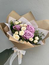 Букет цветов из:  Розы #REPLACE_PRED# Поселок имени Куйбышева