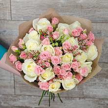 Букет цветов из:  Розы #REPLACE_PRED# Поселок имени Куйбышева