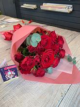 Букет цветов из:  Розы #REPLACE_PRED# Поселок имени Куйбышева