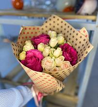 Букет цветов из:  Розы #REPLACE_PRED# Поселок имени Куйбышева