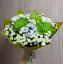 Букет цветов из:  Хризантемы #REPLACE_PRED# Поселок имени Куйбышева