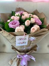 Букет цветов из:  Розы #REPLACE_PRED# Поселок имени Куйбышева