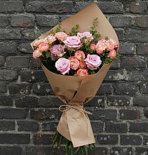 Букет цветов из:  Розы #REPLACE_PRED# Поселок имени Куйбышева