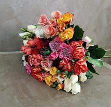 Букет цветов из:  Розы #REPLACE_PRED# Поселок имени Куйбышева