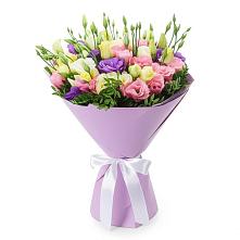 Букет цветов из:  Лизиантусы #REPLACE_PRED# Поселок имени Куйбышева