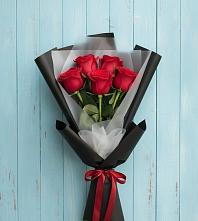 Букет цветов из:  Розы #REPLACE_PRED# Поселок имени Куйбышева