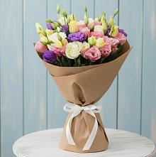 Букет цветов из:  Лизиантусы #REPLACE_PRED# Поселок имени Куйбышева